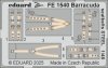 Eduard FE1540 Barracuda seatbelts STEEL TRUMPETER 1/48
